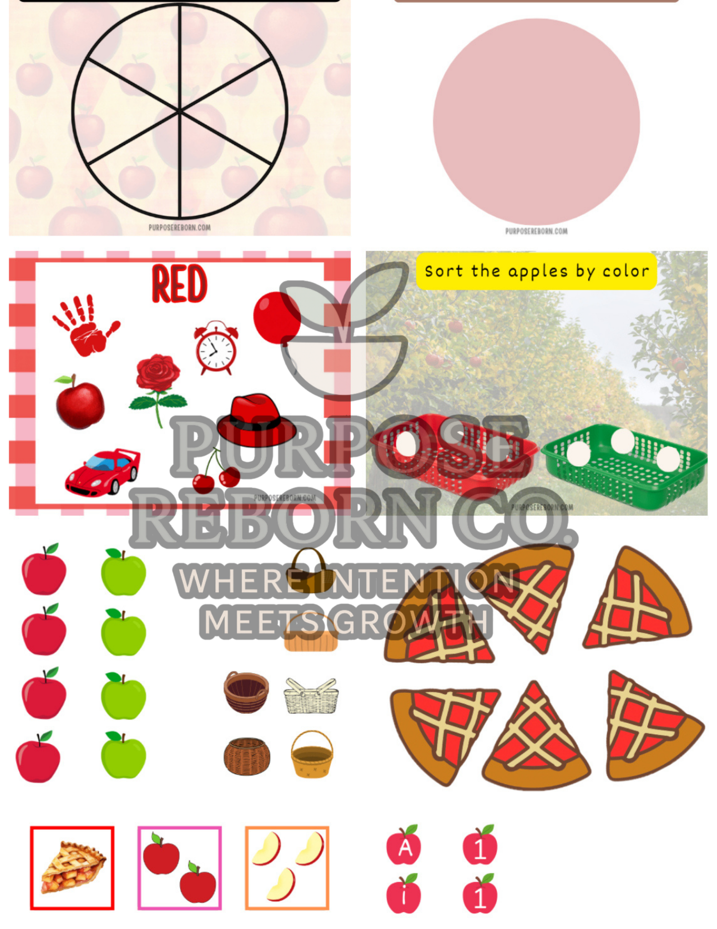 All About Apples Activity Book 🍎